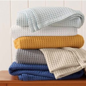 US Waffle Bedspread 300 Gsm